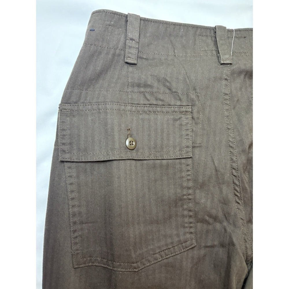 Abercrombie And Fitch Men's Loose Trousers Dark Brown -28W/30L - Picture 10 of 14
